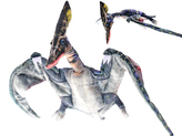 Pterosaurus plyšový 66cm s ohebnými křídly a krkem 0m+ v sáčku