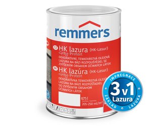 Remmers - HK Lazura Grey Protect 0,75l Anthrazitgrau / Antracitová šedá
