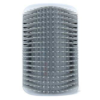 Stacionární kartáč k upevnění na roh 8 x 13 cm Šedá