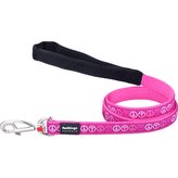 Vodítko RD 25 mm x 1,8 m - Peace Tm.Růžová