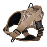 Taktický postroj pro psa Oxford Premium Camo Savana M
