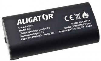 Aligator baterie Li-Ion 4400 mAh pro Aligator R30 eXtremo