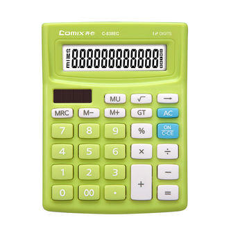 Stolní kalkulačka C-838EC Zelená