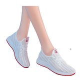 SaYt Sneakers Breathable Women Red/White EU 36