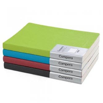 Poznámkový blok Compera 142x210mm C8032 Černá