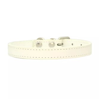 Obojek pro psa NERO  – bílý L