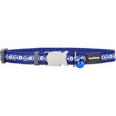 Obojek pro kočky - Evil Eye Tm.Modrá