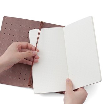 Náhradní zápisník V´mo C8101 pro V´mo C8100, A5, 32 listů Hnědá