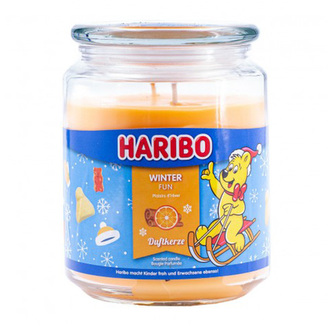 Duftkerze Haribo Winter Fun - 510g, Zimní radovánky, 510g