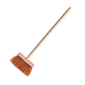 Smeták rýžový dřevěný 25cm + násada 120cm (koště)