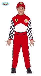 Pilot formule 1 dětský kostým 7-9 let