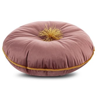 Polštář s výplní HELVETIA růžová O 40 cm Mybesthome