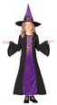 Kostým čarodějnice fialový 7-9 let