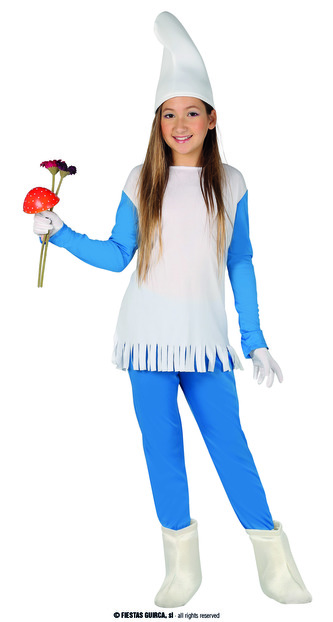 Šmoula dětský kostým 10-12 let