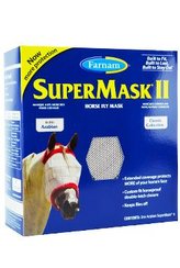 FARNAM Supermask II bez uší vel. ARAB šedo-zelená