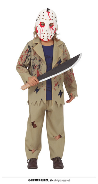 Jazz Dead - kostým s maskou JASON 5-6 let