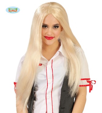 Paruka dlouhá blond