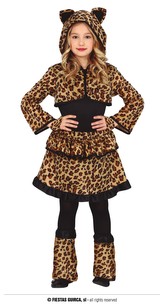 Dívčí kostým leopard 10-12 let