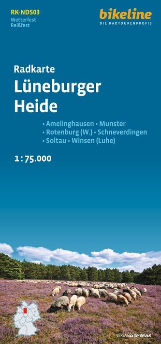 Radkarte Lüneburger Heide