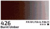 Akrylová barva Rosa 200ml – 426 burnt umber