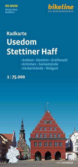 Radkarte Usedom, Stettiner Haff (RK-MV06)