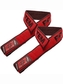 Power System - Lifting straps duplex trhačky 3401 - black-red černo červené