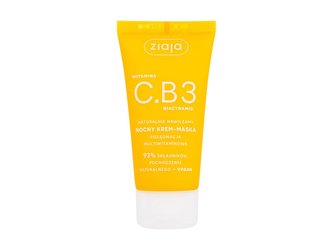Ziaja Vitamin C.B3 Niacinamide Noční pleťový krém Night Cream-Mask 50 ml pro ženy