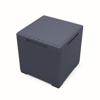 Zahradní stůl Keter Vigo grafitový s úložným prostorem Zahradní stůl Keter Vigo grafitový s úložným prostorem