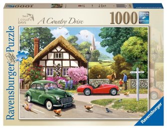 Puzzle Projížďka venkovskou krajinou 1000 dílků
