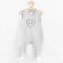 Kojenecké bavlněné dupačky New Baby Srdíčka - velikost 80 (9-12m)