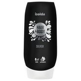 ISOLDA Silver tělový a vlasový šampon CLICK AND GO! 550 ml