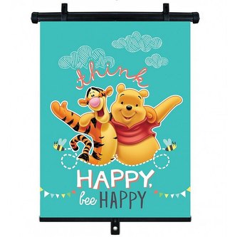 SEVEN Sluneční clona Roletka Medvídek Pú  Plast, Polyester, 1ks cm