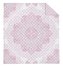 DETEXPOL Přehoz na postel Mandala rosé  Polyester, 170/210 cm