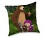 JERRY FABRICS Polštářek Máša a Medvěd 087 Polyester, 40/40 cm