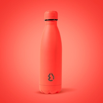 Water Revolution Nerezová Termo láhev na pití fluo korálová  Potravinářská nerezová ocel 18/8, 500 ml