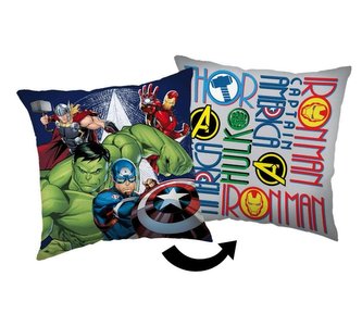 JERRY FABRICS Povlak na polštářek Avengers Heroes  Bavlna, 40/40 cm JERRY FABRICS Povlak na polštářek Avengers Heroes  Bavlna, 40/40 cm