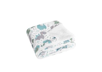 FARO Soft fleece deka s beránkem Dino  Polyester, 80x100cm