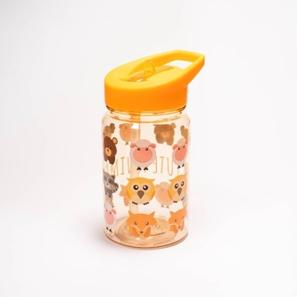 Water Revolution Dětská Tritanová láhev na pití Zvířátka  Tritan, 450 ml