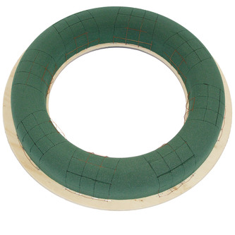 Věnec EKO 55 cm s aranžovací hmotou na květiny - mokrá 2 ks/balení