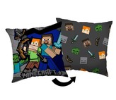 JERRY FABRICS Polštářek Minecraft Survival Mode  Polyester, 40/40 cm