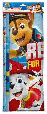 EUROSWAN Sada 3 ks dětských ručníků Paw Patrol micro Polyester, 30/40  cm