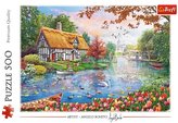 Puzzle 500 Cicha przystań TREFL