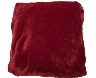 JERRY FABRICS Prostěradlo mikroplyš vínová  Polyester, 180/200 cm