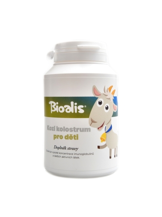 Bioalis - Kozí kolostrum pro děti 140 kapslí Bioalis - Kozí kolostrum pro děti 140 kapslí