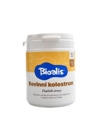 Bioalis - Bovinní kolostrum 180 kapslí