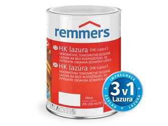Remmers - HK Lazura 100 ml Eiche rustikal / Rustikální dub
