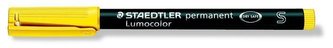 Permanentní popisovač "Lumocolor 313 S", žlutá, 0,4 mm, OHP, STAEDTLER
