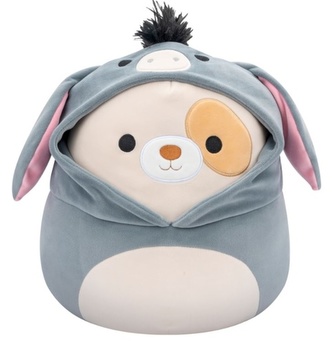 Squishmallows Pejsek v kostýmu osla Harris