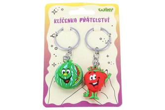 Klíčenka W019701 2ks - Ovoce