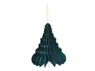 dekorace skládací stromek 20cm zelená pap 8886240